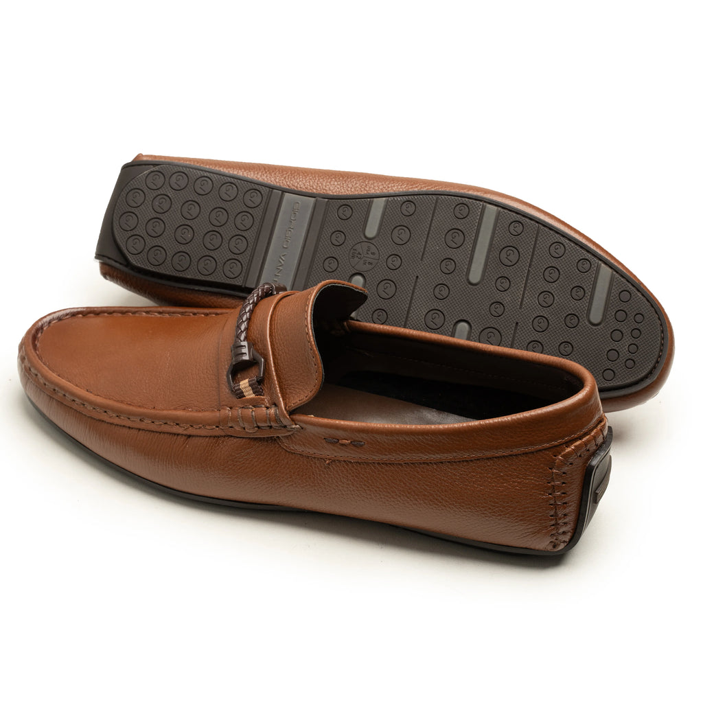 Classic Brown Leather Loafer