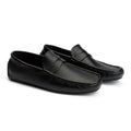 Classic Black Leather Loafer