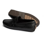 Classic Black Leather Loafer